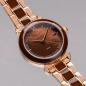 Preview: HOLZKERN | Sunglister Damen Solararmbanduhr (braun)