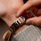 Preview: HOLZKERN | Sunglister Damen Solararmbanduhr (grün)