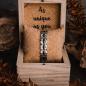 Preview: HOLZKERN | Tremolo (Ahornholz / Silber) Armband Bandlett