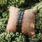 Preview: HOLZKERN | Tremolo (Ahornholz / Dunkelgrau) Armband Bandlett