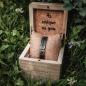 Preview: HOLZKERN | Tremolo (Ahornholz / Dunkelgrau) Armband Bandlett