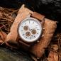 Preview: HOLZKERN Herren Holzarmbanduhr Waldlauf Unterholz