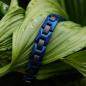 Preview: HOLZKERN | Armband Bandlett Verismo (Leadwood / Blau)
