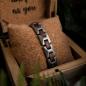 Preview: HOLZKERN | Armband Bandlett Verismo (Walnuss / Silber)