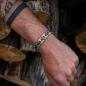 Preview: HOLZKERN | Armband Bandlett Verismo (Walnuss / Silber)