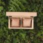 Preview: HOLZKERN | Doppelbox Catalpa (Superdad)