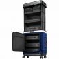 Preview: Pull Up | Suitcase Reisekoffer mit patentiertem Regalsystem (estate blue)