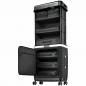 Preview: Pull Up | Suitcase Reisekoffer mit patentiertem Regalsystem (urban black)