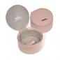 Preview: SACHER | Schmuckbox Betsy Pastello Echtleder rosé  (B6.107.560221)