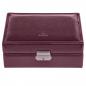 Preview: SACHER | Schmuckkasten Britta New Classic Lederimitat bordeaux (13.000.290143)