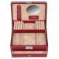 Preview: SACHER | Schmuckkassette Carola New Classic rot (15.000.295043)