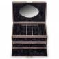 Preview: SACHER | Schmuckkasten Elly Lagarto Feinsynthetik taupe (25.505.135904)