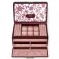 Preview: SACHER | Schmuckkoffer Elly Florage bordeaux (25.501.360102)