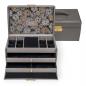Preview: SACHER | Schmuckkoffer Emma Fleur Venice grau (24.510.561604)