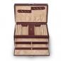 Preview: SACHER | Schmuckkoffer Eva New Classic Lederimitat Nappaoptik bordeaux (27.000.290143)