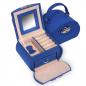 Preview: SACHER | Schmuckkästchen Girlie Standard Lederimitat blau (H5.000.291043)