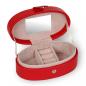 Preview: SACHER | Schmuckkästchen Girlie Standard Lederimitat rot (H2.000.290343)
