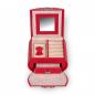 Preview: SACHER | Schmuckkästchen Girlie Standard Lederimitat rot (H5.000.290343)