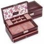 Preview: SACHER | Schmuckkasten Helen Florage Lederimitat bordeaux (34.501.360102)