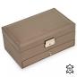Preview: SACHER | Schmuckkasten Helen Nature Echtleder taupe (34.107.565943)