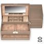 Preview: SACHER | Schmuckkasten Helen Nature Echtleder taupe (34.107.565943)