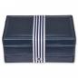Preview: SACHER | Schmuckkasten Helen Young Lederimitat navy (34.509.294008)