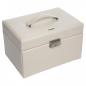 Preview: SACHER | Schmuckkoffer Jasmin Elegance Leder ivory (72.518.565608)