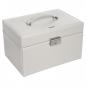 Preview: SACHER | Schmuckkoffer Jasmin Elegance Leder sand (72.518.561821)