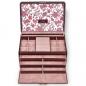 Preview: SACHER | Schmuckkoffer Jasmin Florage Leder bordeaux (72.501.360102)