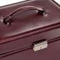 Preview: SACHER | Schmuckkoffer Jasmin Florage Leder bordeaux (72.501.360102)