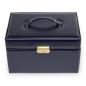 Preview: SACHER | Schmuckkoffer Lena Acuro Echtleder navy  (77.301.014023)