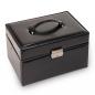 Preview: SACHER | Schmuckkoffer Lena New Classic Lederimitat schwarz (77.000.290443)