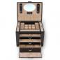 Preview: SACHER | Schmuckkoffer Marta New Classic Lederimitat schwarz (88.000.290443)