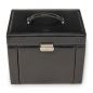 Preview: SACHER | Schmuckkoffer Marta New Classic Lederimitat schwarz (88.000.290443)