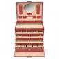 Preview: SACHER | Schmuckkoffer Nancy New Classic Echtleder rot (86.521.015043)