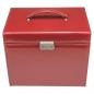 Preview: SACHER | Schmuckkoffer Nancy New Classic Echtleder rot (86.521.015043)