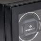Preview: WINDROSE | Uhrenbeweger Ambiance 2 Uhren Leder Holzfurnier schwarz (851112.08)