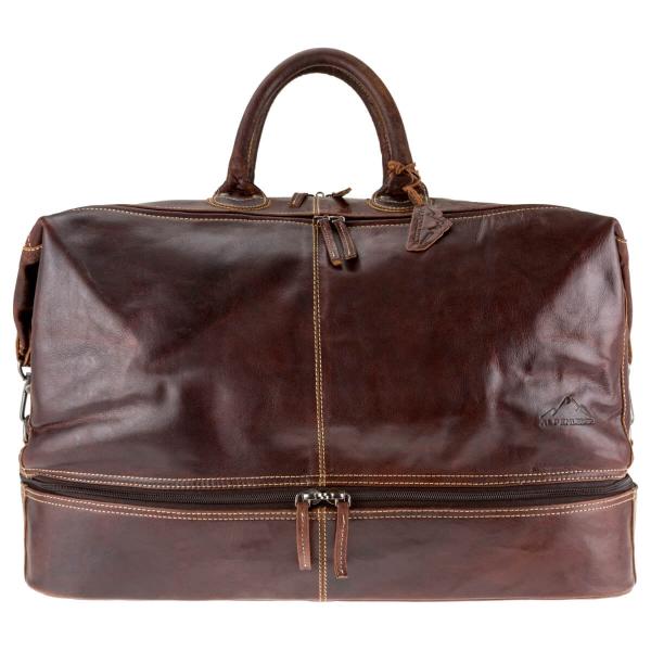 ALPENLEDER Reisetasche Duffel Bag ARIZONA brandy