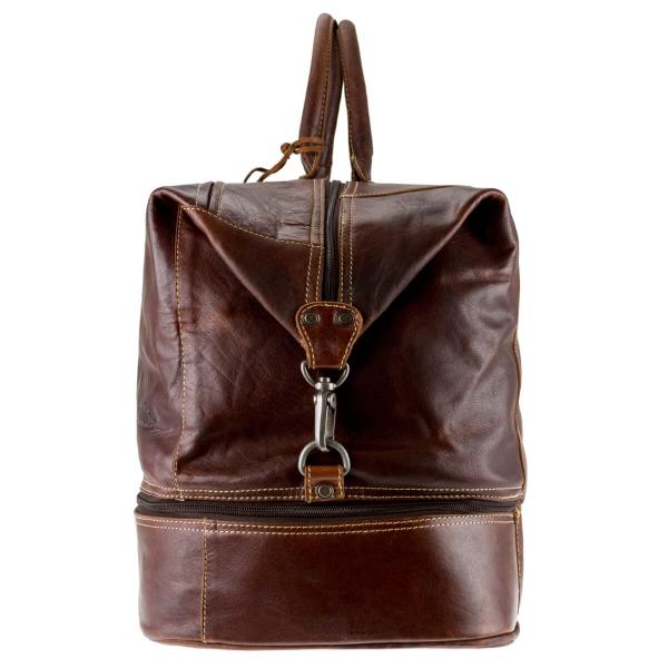 ALPENLEDER Reisetasche Duffel Bag ARIZONA brandy