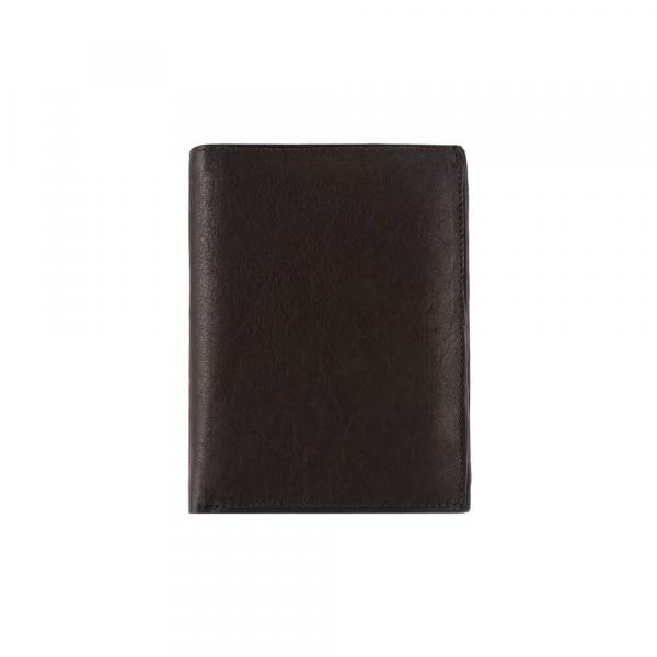 ALPENLEDER Brieftasche St. Anton schwarz