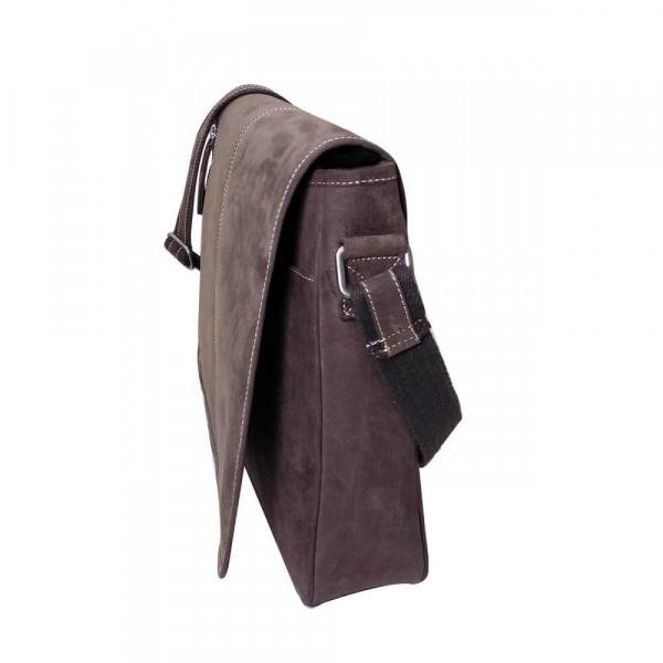 ALPENLEDER | Messenger Bag ATLANTA (koffee)