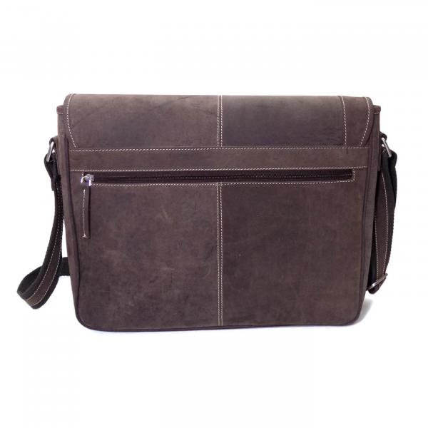 ALPENLEDER | Messenger Bag ATLANTA (koffee)