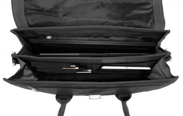 ALPENLEDER Damen Aktentasche OFFICE schwarz