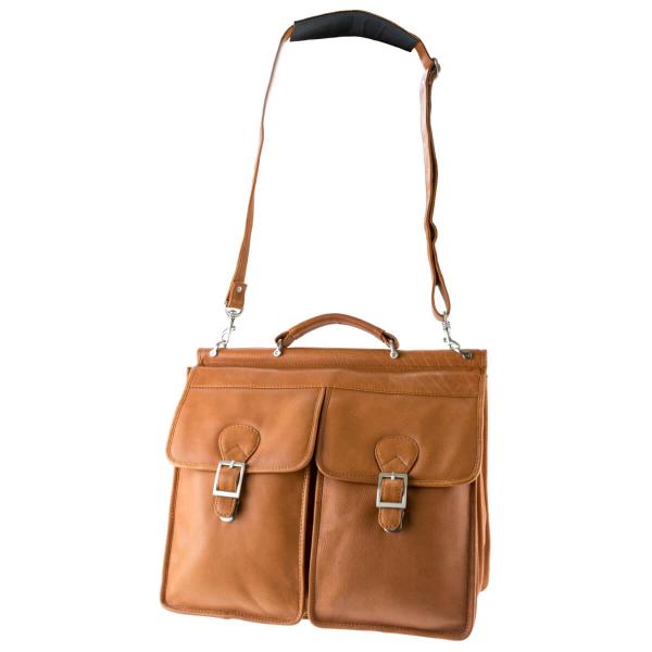 ALPENLEDER | Aktentasche DIPLOMAT naturbraun (5857-n)