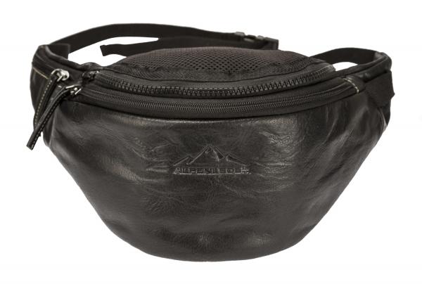 ALPENLEDER Gürteltasche Rucksack STADL (ebenholz)