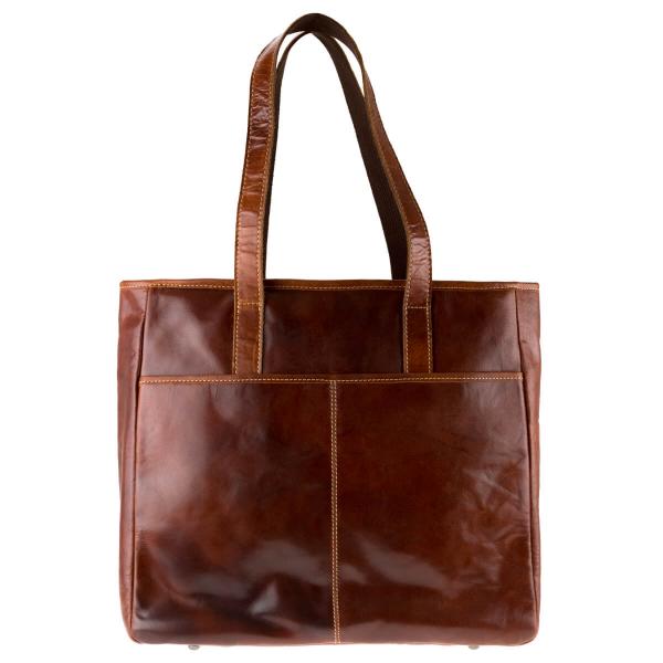 ALPENLEDER Damen Handtasche ARCO cognac