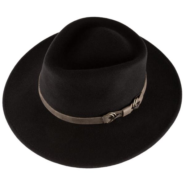 Alpenleder Damen Herren Wollfilzhut Padua black