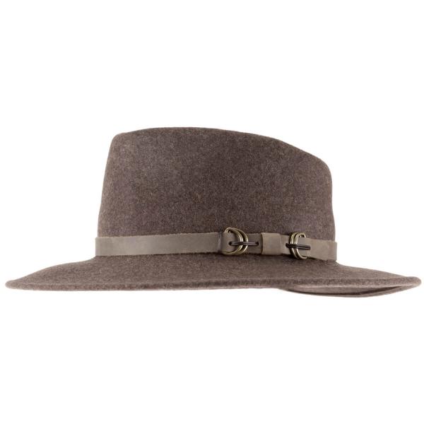 Alpenleder Damen Herren Wollfilzhut Padua saddle brown