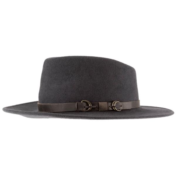 Alpenleder Damen Herren Wollfilzhut Padua steel grey