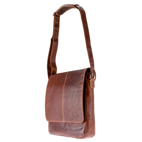 ALPENLEDER | Messenger Bag KANSAS (brandy)